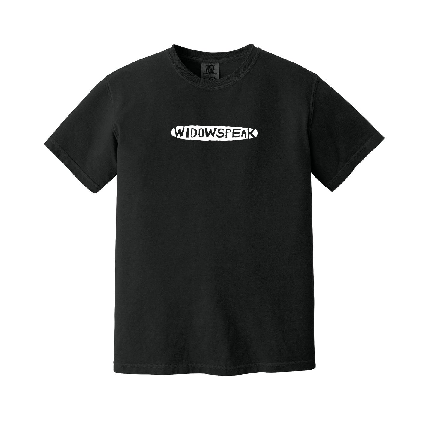 Widowspeak Logo Tee (Black w/ White Ink) (Pre-Order)