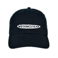 Widowspeak Logo Cap (Black w/ White Embroidery)